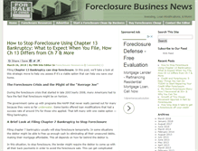 Tablet Screenshot of foreclosurebusinessnews.com